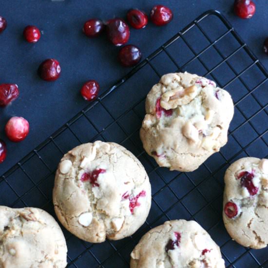 Cranberry White Chocolate Cookies - Recipe photo by prettylifegirls