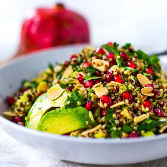 Holiday Crunch Salad - Recipe photo by Feasting at Home