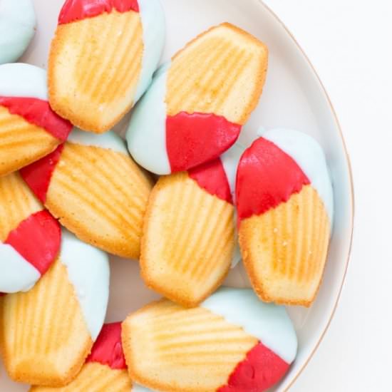 Color Block Madelines - Recipe photo by the sweetest occasion