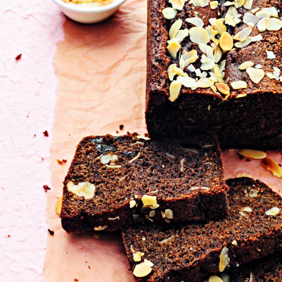 Chocolate Cake with Prunes and Nuts - Recipe photo by TheUrbanSpice
