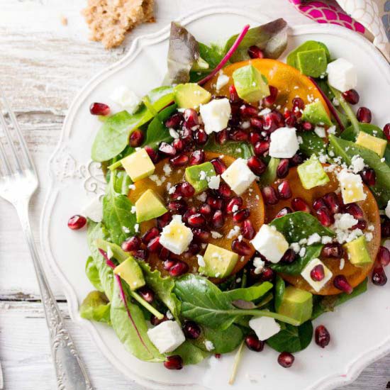 Festive Winter Salad - Recipe photo by savorynothings