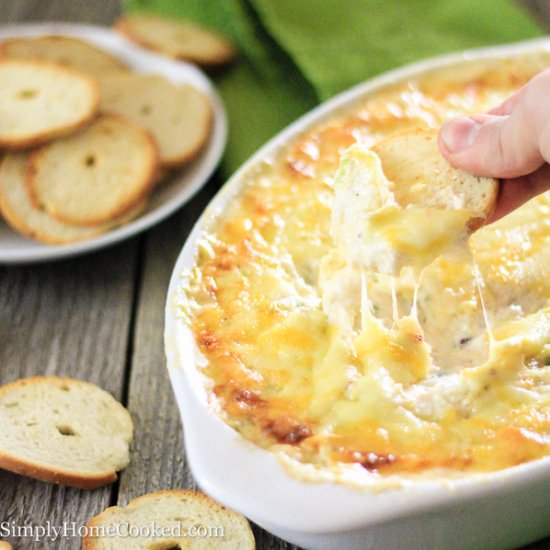 Crab and Artichoke Dip - Recipe photo by simplyhomecooked