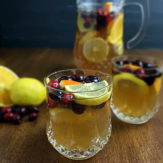 Refined Sugar-Free Sangria - Recipe photo by A Slice of Ky