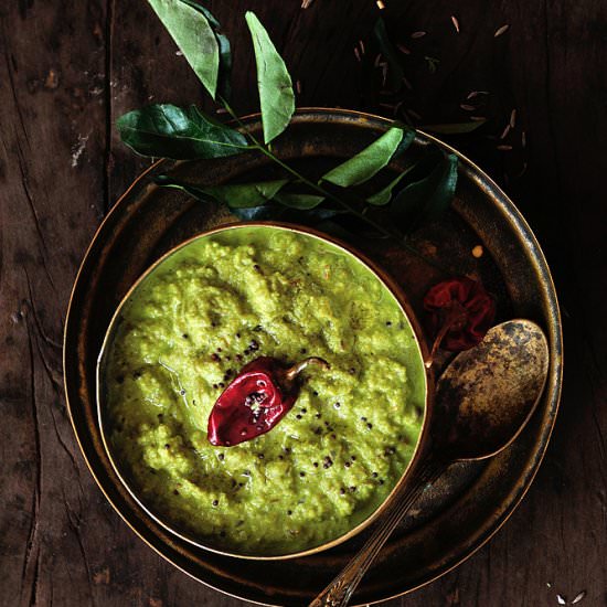 Ridge Gourd Peel Chutney - Recipe photo by Madhuri Aggarwal