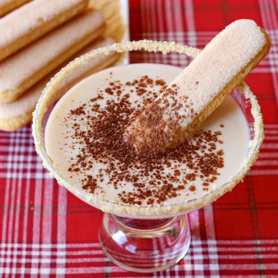 Tiramisu Martini - Recipe photo by FoodFanatical