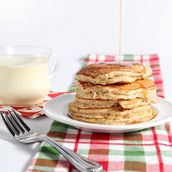 Eggnog Pancakes - Recipe photo by MyCookingSpot
