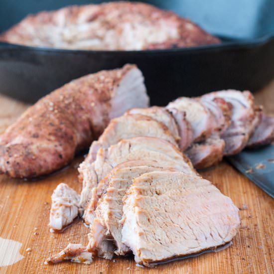 30 Minute Roasted Pork Tenderloin - Recipe photo by photosandfood