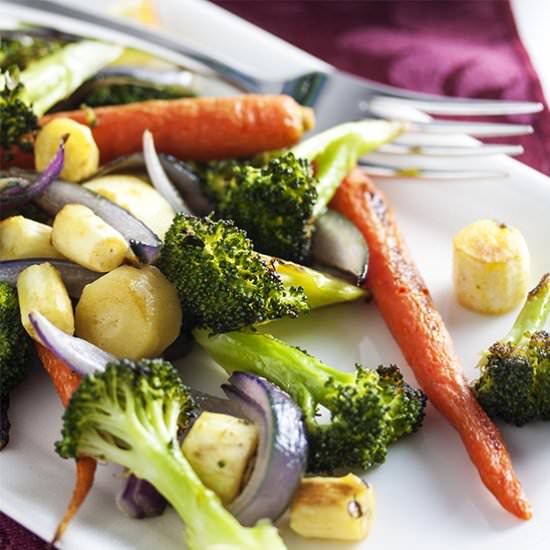 Simple Roasted Mixed Vegetables - Recipe photo by justalittlebitofbacon