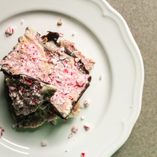 Peppermint Bark - Recipe photo by Lisa G Cooks
