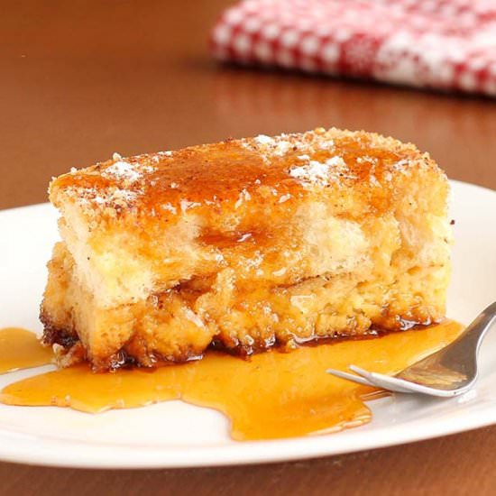 Easy Overnight French Toast Bake - Recipe photo by cakescottage