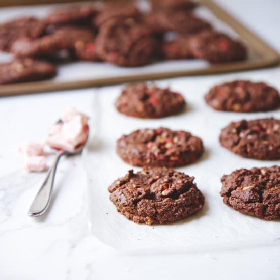 Chocolate Peppermint Shortbread - Recipe photo by Rachelsally