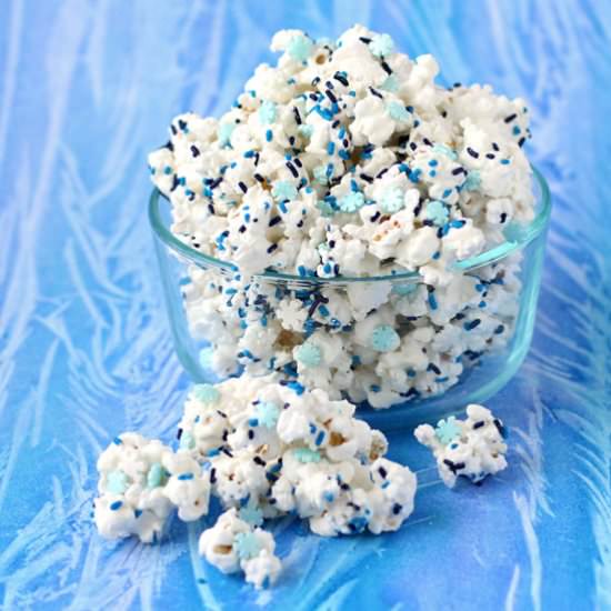 Disney Frozen Popcorn - Recipe photo by Hungry Happenings