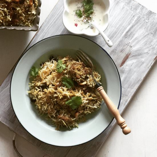 Kerala beef biriyani - Recipe photo by rekhavengalil