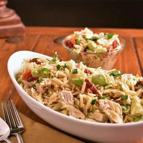 Chicken Orzo - Recipe photo by The Spicy Apron