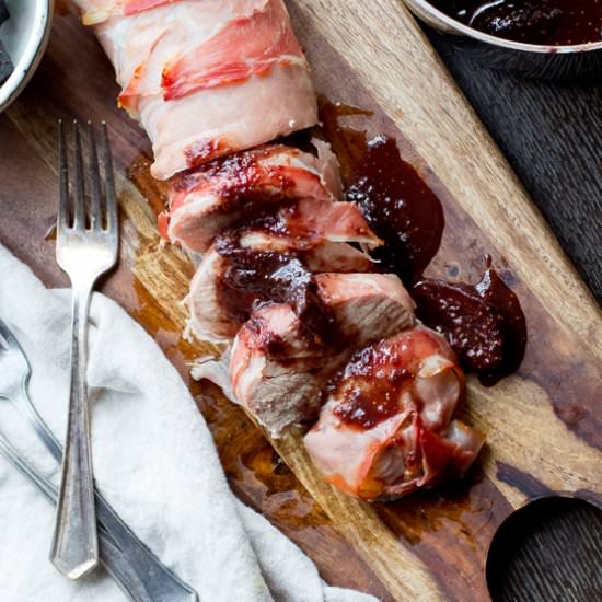 Pork Tenderloin Fig Sauce - Recipe photo by TheGourmetGourmand