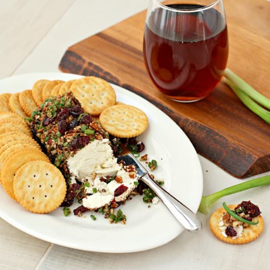 Savory Goat Cheese Log Appetizer - Recipe photo by Kitchen Simmer