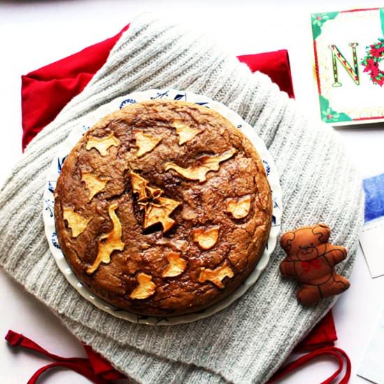 Ugly Sweater Apple Gingerbread - Recipe photo by beetsandberries