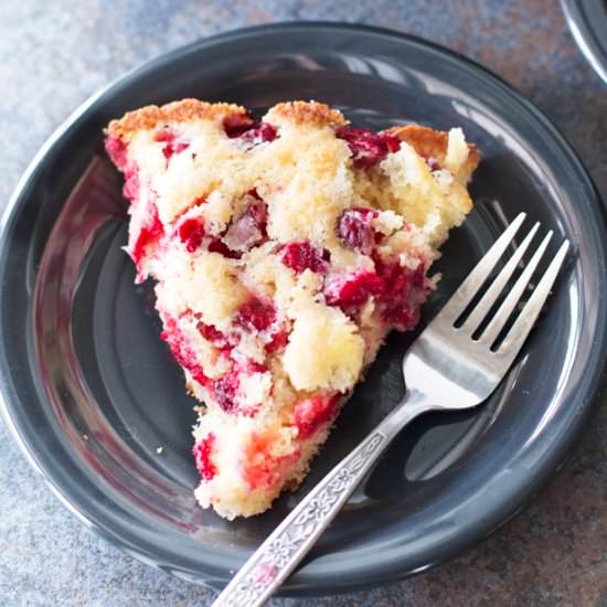 Christmas Cranberry Cobbler - Recipe photo by cakenknife