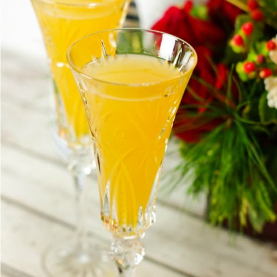 Elderflower Bellinis - Recipe photo by homeandplate