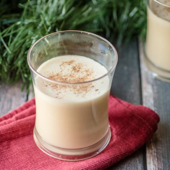 Dairy-Free Eggnog - Recipe photo by LivingWellMom