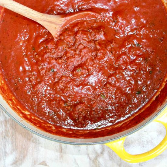Weeknight Pasta Sauce - Recipe photo by oursavorylife