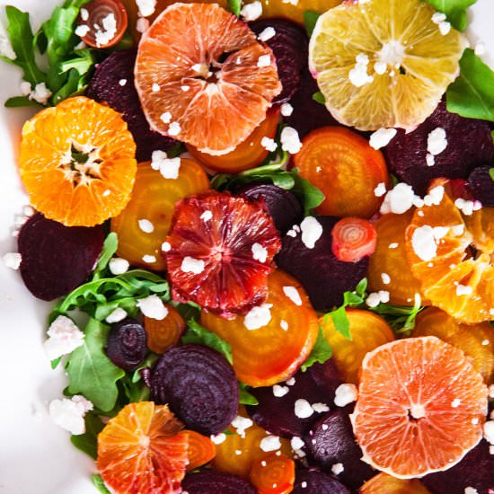 Winter Crown Jewels Salad - Recipe photo by NorthDixieKitchen
