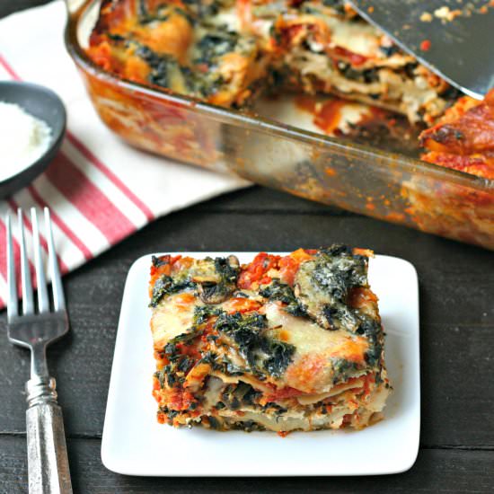 Gluten Free Vegetarian Lasagna - Recipe photo by EverydayMaven