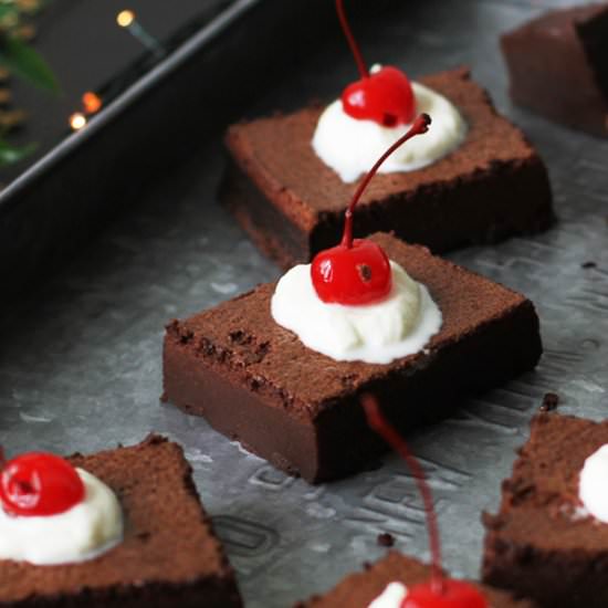 Chocolate Magic Custard Cake - Recipe photo by the tummy train