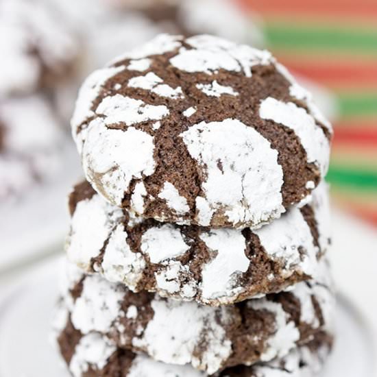 Chocolate Snowball Cookies - Recipe photo by spicedblog