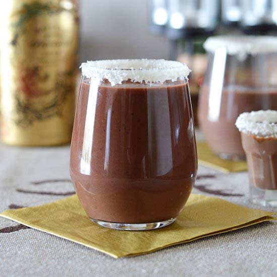 Drunken Coconut Hot Chocolate - Recipe photo by Natural Fit Foodie
