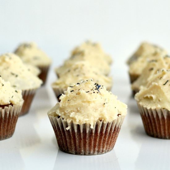 Earl Grey Vanilla Cupcakes - Recipe photo by mysecondbreakfast