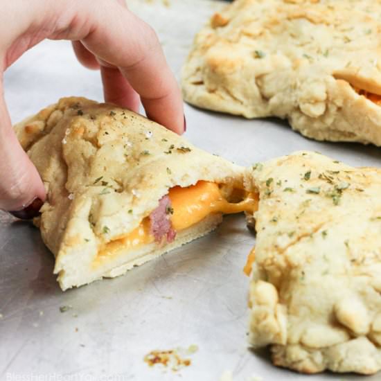 GF Ham and Cheese Hot Pockets - Recipe photo by BlessHerHeartYall