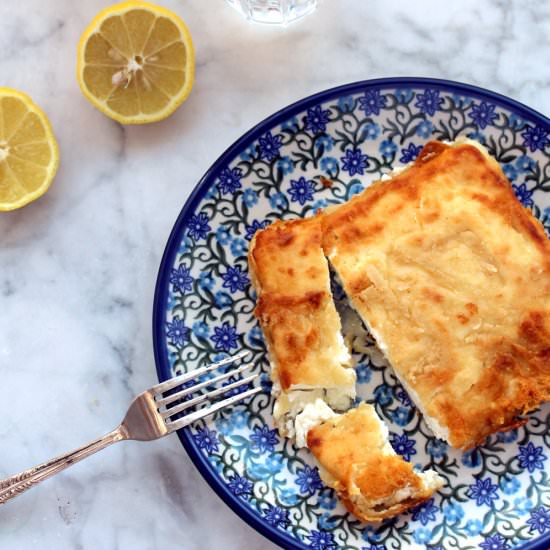 Greek Feta Saganaki - Recipe photo by My Little Expat Kitchen