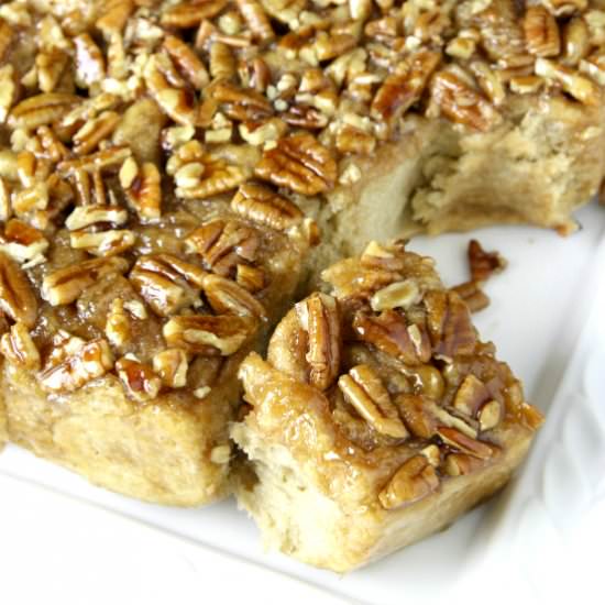 Pecan Rolls - Recipe photo by snappygourmet