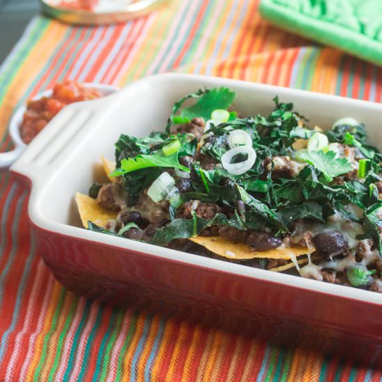 Healthy Nachos for One {or Two!} - Recipe photo by myutensilcrock