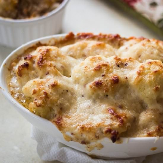 Cauliflower Gratin - Recipe photo by Gday Souffle