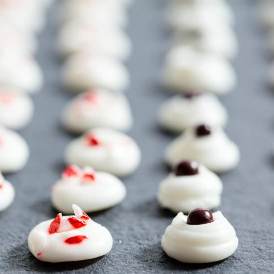 Peppermint Dots - Recipe photo by SweetSourSavory