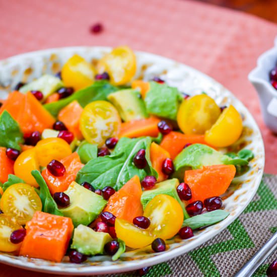 Ripe Papaya and Avocado Salad - Recipe photo by ChefDeHome
