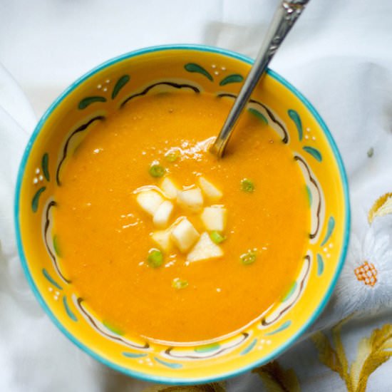 Miso Carrot Soup - Recipe photo by sugarlovespices