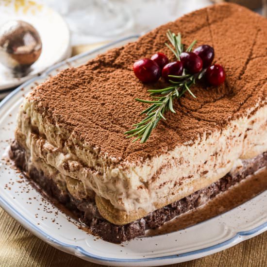 Tipsy Tiramisu Terrine - Recipe photo by crumbykitchen