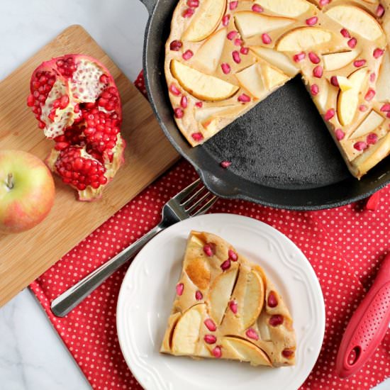 Apple-Pear Puff Pancake - Recipe photo by frugalfoodiemama