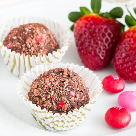 Strawberry Chocolate Truffles - Recipe photo by Shineshka
