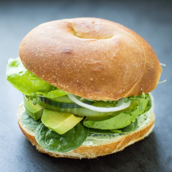Green Goddess Cream Cheese - Recipe photo by culinaryhill