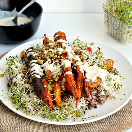 Roasted Spiced Carrots - Recipe photo by mysecondbreakfast