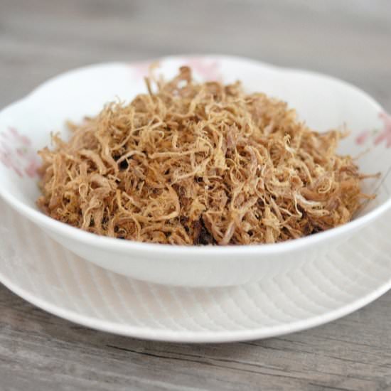 Homemade Pork Floss - Recipe photo by mrspskitchen