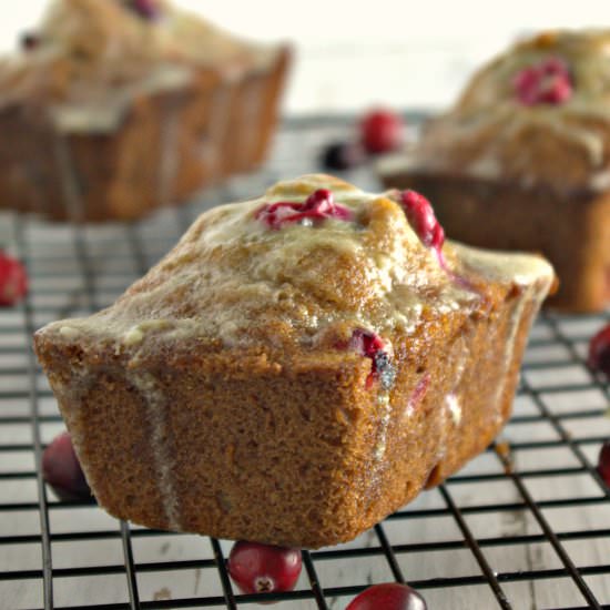 Cranberry Eggnog Christmas Bread - Recipe photo by Dad Whats 4 Dinner
