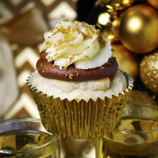 Champagne Cupcakes - Recipe photo by stressbaking