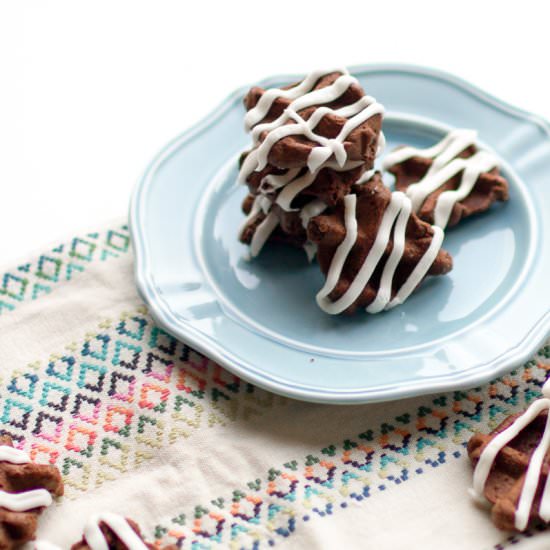 Chocolate Waffle Cookies - Recipe photo by OhSoDelicioso