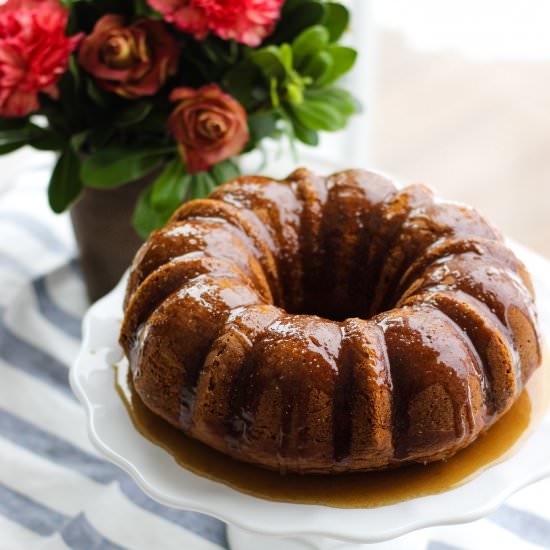 Two Ingredient Pumpkin Cake - Recipe photo by theyoopergirl