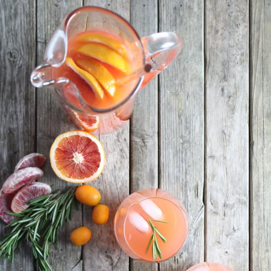 Aperol Punch - Recipe photo by HollyatTasteAndSee